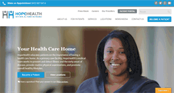 Desktop Screenshot of hope-health.org